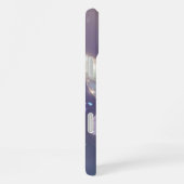 16 Plus Coque monogramme de papillon dégradé - Mate iPhone (Côté droit)