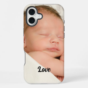 16 Plus Nom de la photo et souvenirs coque pour iPhone / i