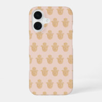 Poche main Hamsa et coque iphone or