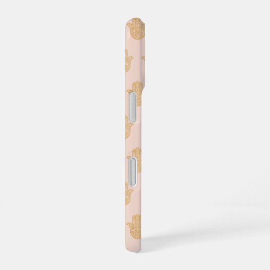 16 Poche main Hamsa et coque iphone or (Côté droit)