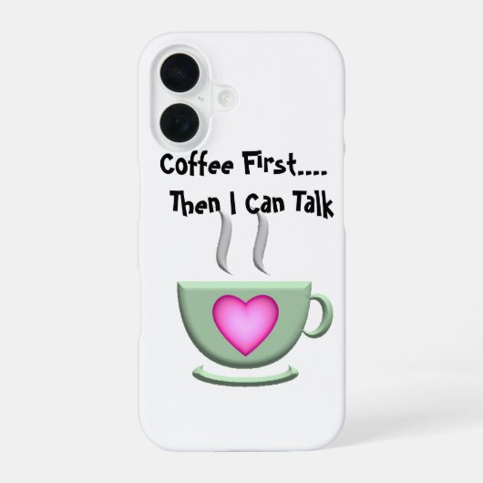 16 Premier coque iphone de café (Verso)