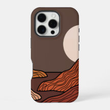 Boho montagneux Abstrait iPhone / coque ipad