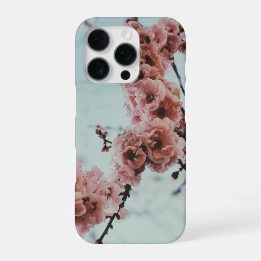 16 Pro Cherry Blossom coque iphone - Élégant printemps fl (Verso)