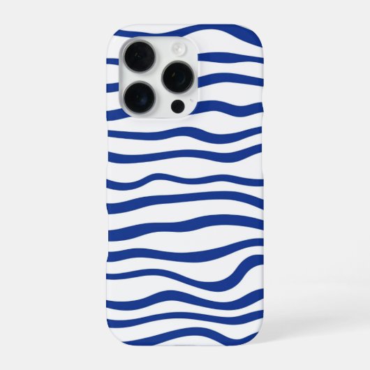 16 Pro coque de téléphone rayée pour iphone (Verso)