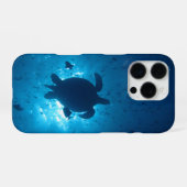 16 Pro Coque iphone à rayons d'aigle tacheté (Verso Horizontal)