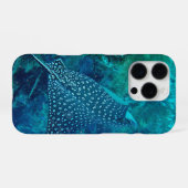 16 Pro Coque iphone à rayons d'aigle tacheté (Verso Horizontal)