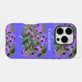 16 Pro coque iphone aster violet (Verso Horizontal)