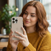 16 Pro Coque iphone Beige personnalisé avec personnalisat