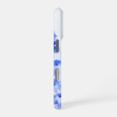 16 Pro Coque iphone de Larkspur bleu (Côté droit)