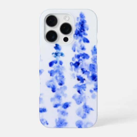 16 Pro Coque iphone de Larkspur bleu (Verso)