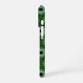 16 Pro Coque iphone de Motif unique Circulaire Vert Fleur (Côté gauche)