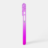 16 Pro Coque iphone de néon violet (Côté gauche)