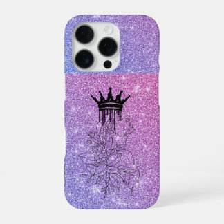 16 Pro Coque iphone de Parties scintillant de luxe