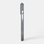 16 Pro Coque iphone de texture en ardoise grise (Côté gauche)