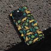 16 Pro Cute Fun Cheetah Leopard Jungle iPhone / coque ipa