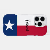16 Pro Drapeau texan iPhone 160Pro coque couverture (Verso Horizontal)