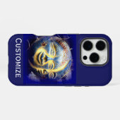 16 Pro face soleil/ face lune iphone 6 coque (Verso Horizontal)