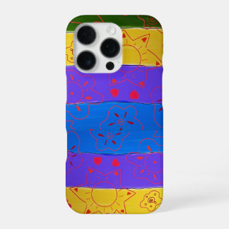 16 Pro La coque de téléphone iPhone aux couleurs tropical
