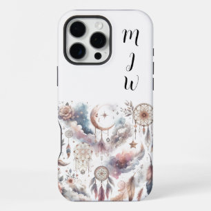 16 Pro Max Boho Indian Feather iPhone / coque ipad
