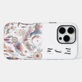 16 Pro Max Boho Indian Feather iPhone / coque ipad (Verso Horizontal)