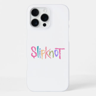 16 Pro Max Coque iphone de bande Slipknot coloré