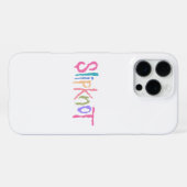 16 Pro Max Coque iphone de bande Slipknot coloré (Verso Horizontal)