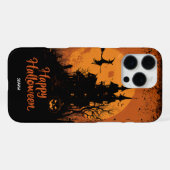 16 Pro Max Éffrayant Halloween Gothic House iPhone & coque ip (Verso Horizontal)