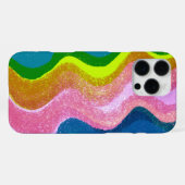 16 Pro Max Joli coque iphone Waves (Verso Horizontal)