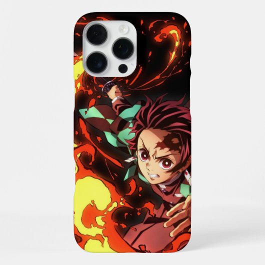 16 Pro Max Tanjiro Kamado coque iphone (Verso)