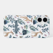 16 Reindeers in the Forest iPhone / coque ipad (Verso Horizontal)