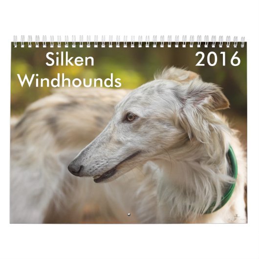 16 Silken Windhounds Agenda 2016 Kalender (Hoes)