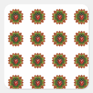 16 Sticker Ladybug