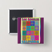 16 Surfers Los Angeles Button (Voorkant /achterkant)