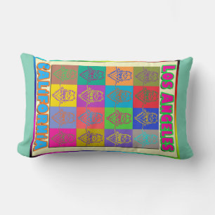 16 Surfers Los Angeles Pillow Kussen