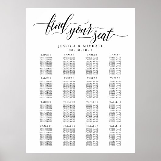 16 Tableau Grandes places Mariages (Devant)