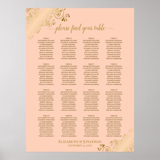 16 Tableau Poche de corail et Mariage d'or Tableau (Devant)