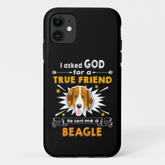 16 Vroeg God ware vriend een Beagle Case-Mate iPhone Case (Achterkant)