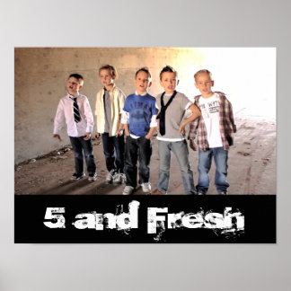 16 x 12 inch 5 en vers tunnelPoster! Poster