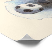 16" x 12", Papier Poster en toile Premium (Gloss) (Coin)
