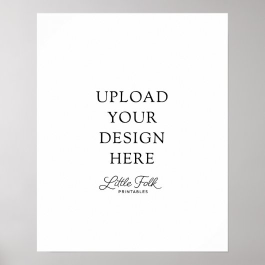 16 x 20-inch Poster (Voorkant)