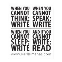 16 x 20 inch wanneer Poster schrijven