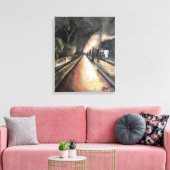 16" x 20" x 0,75" Stretched Canvas Print (Insitu (Woonkamer))