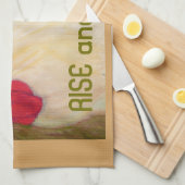 16 x 24-inch Chicken Kitchen Towel Theedoek (Quarter Fold)