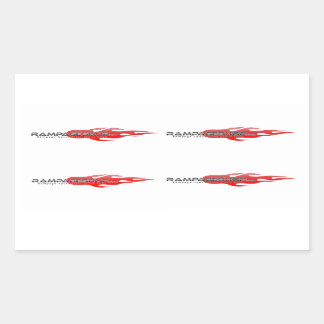 16 x Décal / Sticker Sheet - Logo RampageShop