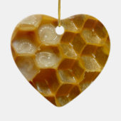 16de Jubileum van de bruiloft, Wax Keepomwille Hea Keramisch Ornament (Achterkant)