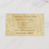 16e/17e eeuw Nautical Map Visitekaartje (Achterkant)