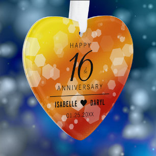 16e anniversaire de l'Mariage d'or de Topaz