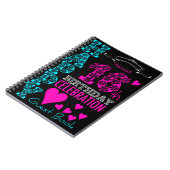 16e anniversaire Fête Livre d'invité personnalisé (Côté gauche)