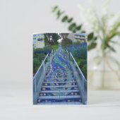 16e Avenue Marches Carrelées #5 Carte postale (Debout devant)