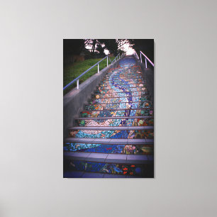 16e Avenue Tiled Stappen #3 Canvas Afdruk